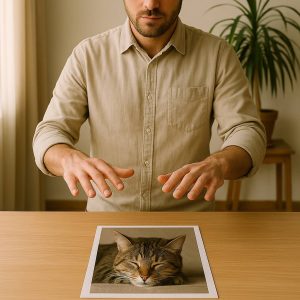 Séance de magnétisme pour animaux (photo seulement)